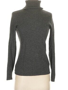 Saks Fifth Avenue Black Label 100% cashmere sweater gray small